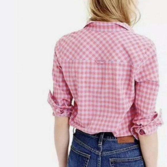 J. Crew Gingham Button Down - Picture 2 of 13